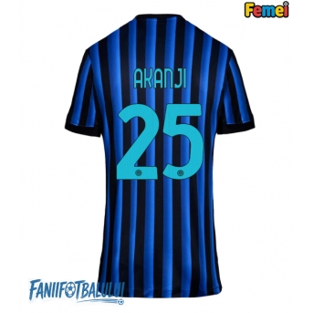 Inter Milan Manuel Akanji #25 Tricou Fotbal Replică 2025-26 Femei Acasa